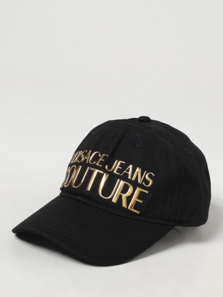 VERSACE, Black Women's Hat