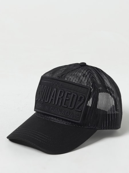 Cappello Dsquared2 in mesh con patch logo