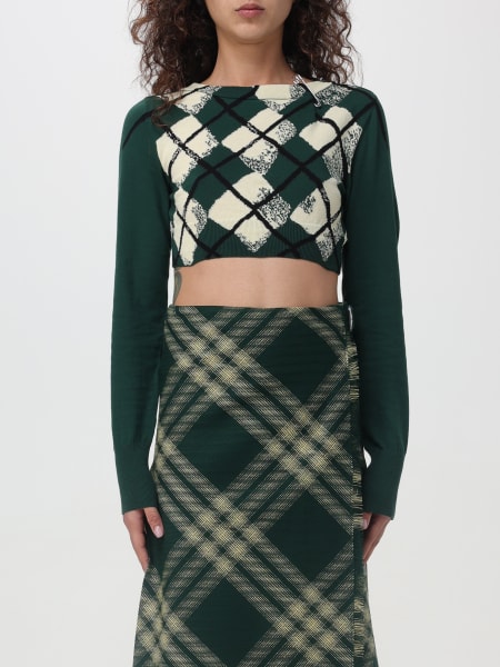 Burberry sweater best sale womens green