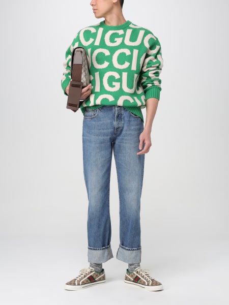GUCCI：セーター メンズ - グリーン | GIGLIO.COMオンラインのGucci 