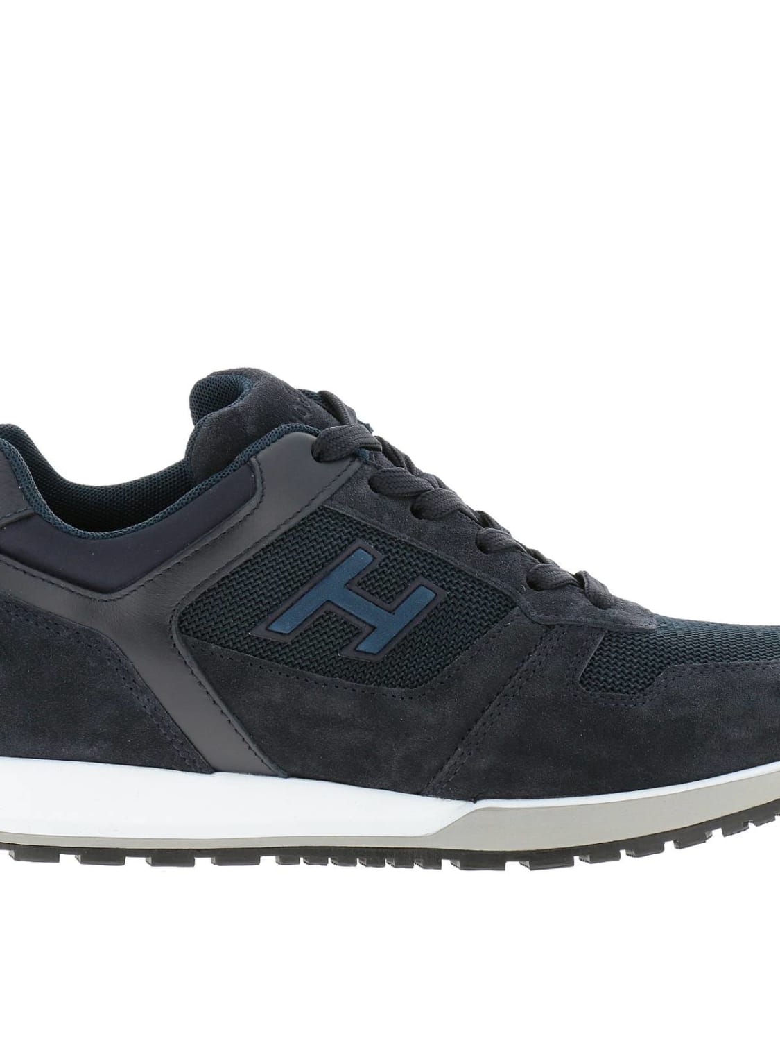 HOGAN Outlet: Shoes men - Navy | HOGAN sneakers HXM3210Y861 KEG online ...