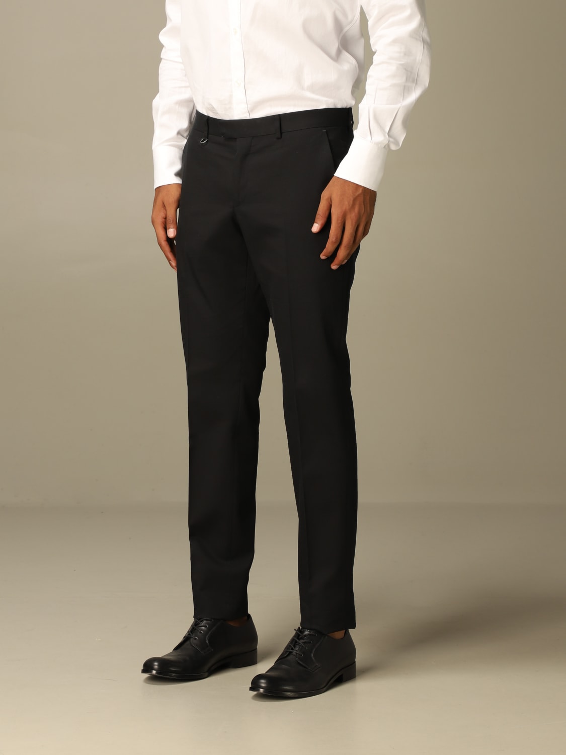 ZEGNA Men's FF Stretch-Twill Pants