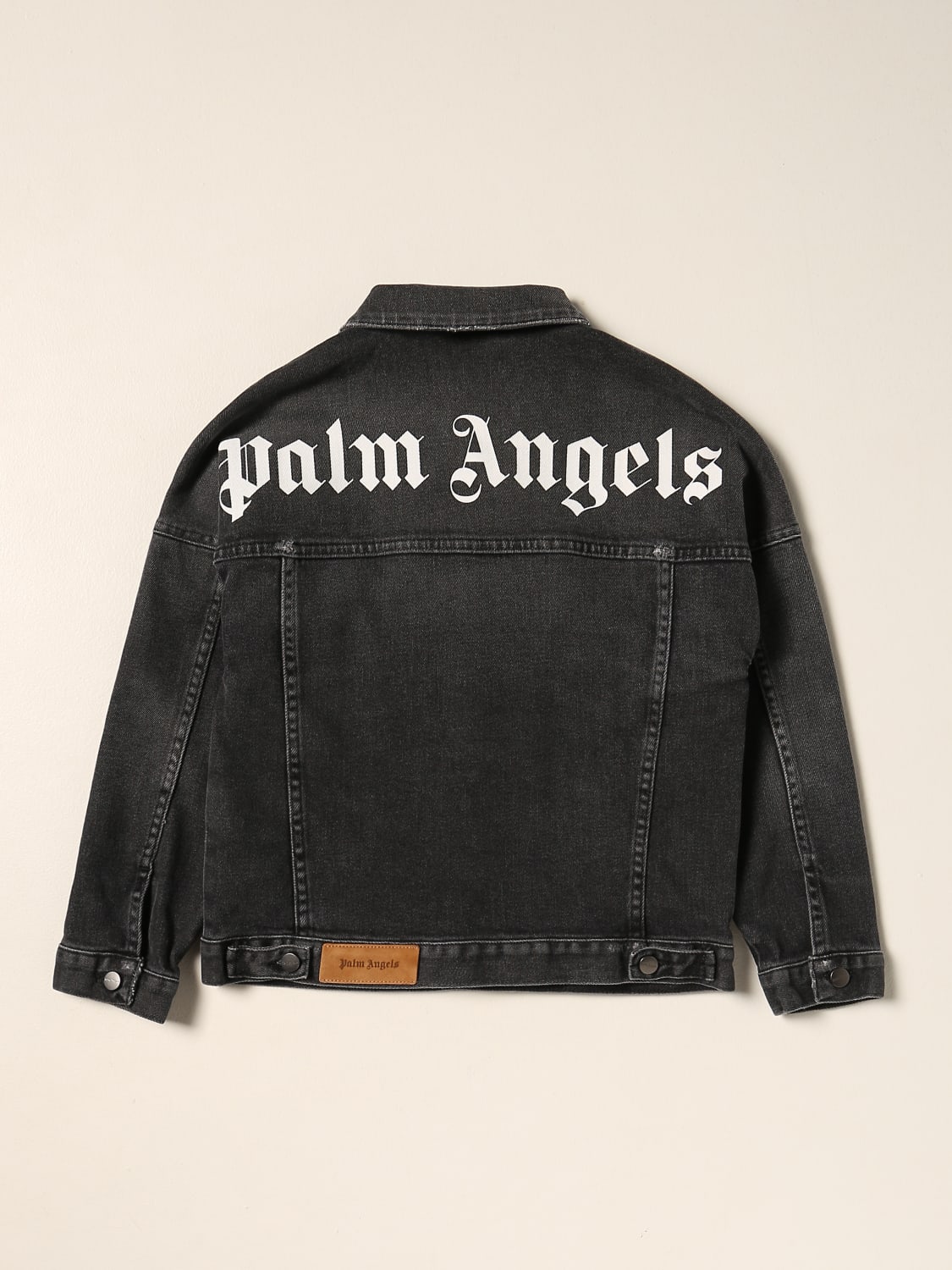 PALM ANGELS: Jacket kids - Black