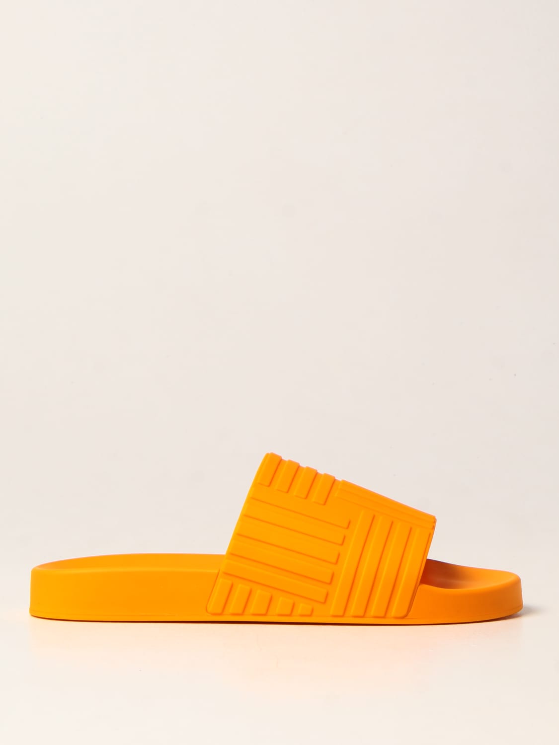 Bottega veneta discount orange slides