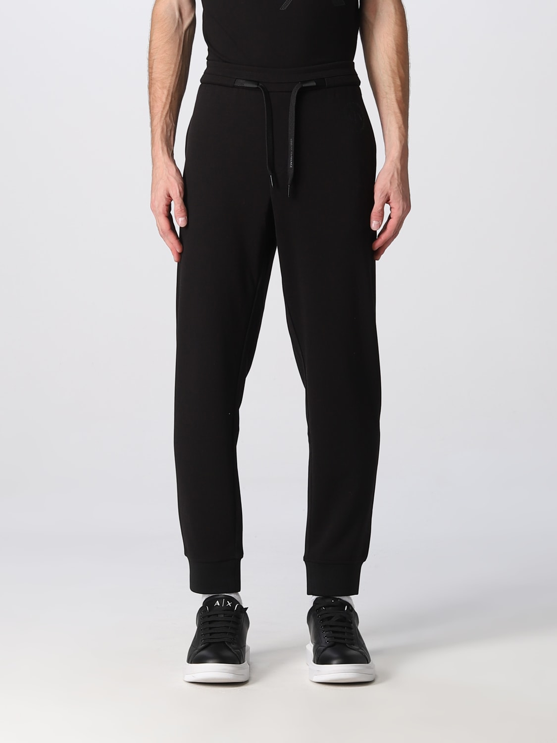 ARMANI EXCHANGE: Pants men - Black | ARMANI EXCHANGE pants 8NZP91Z9N1Z ...