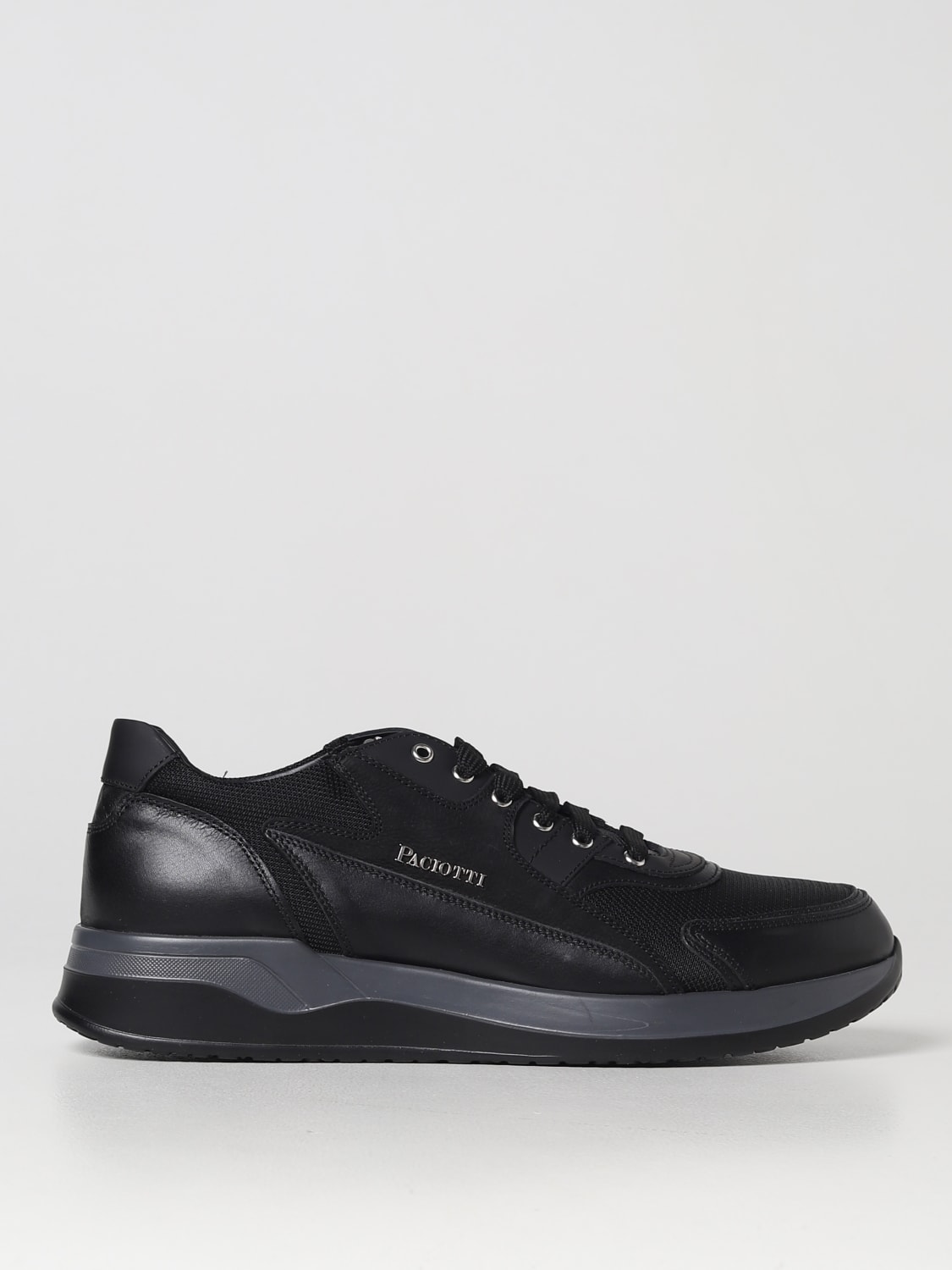 PACIOTTI: Shoes men - Black | PACIOTTI sneakers PDU62900TSZ online at ...