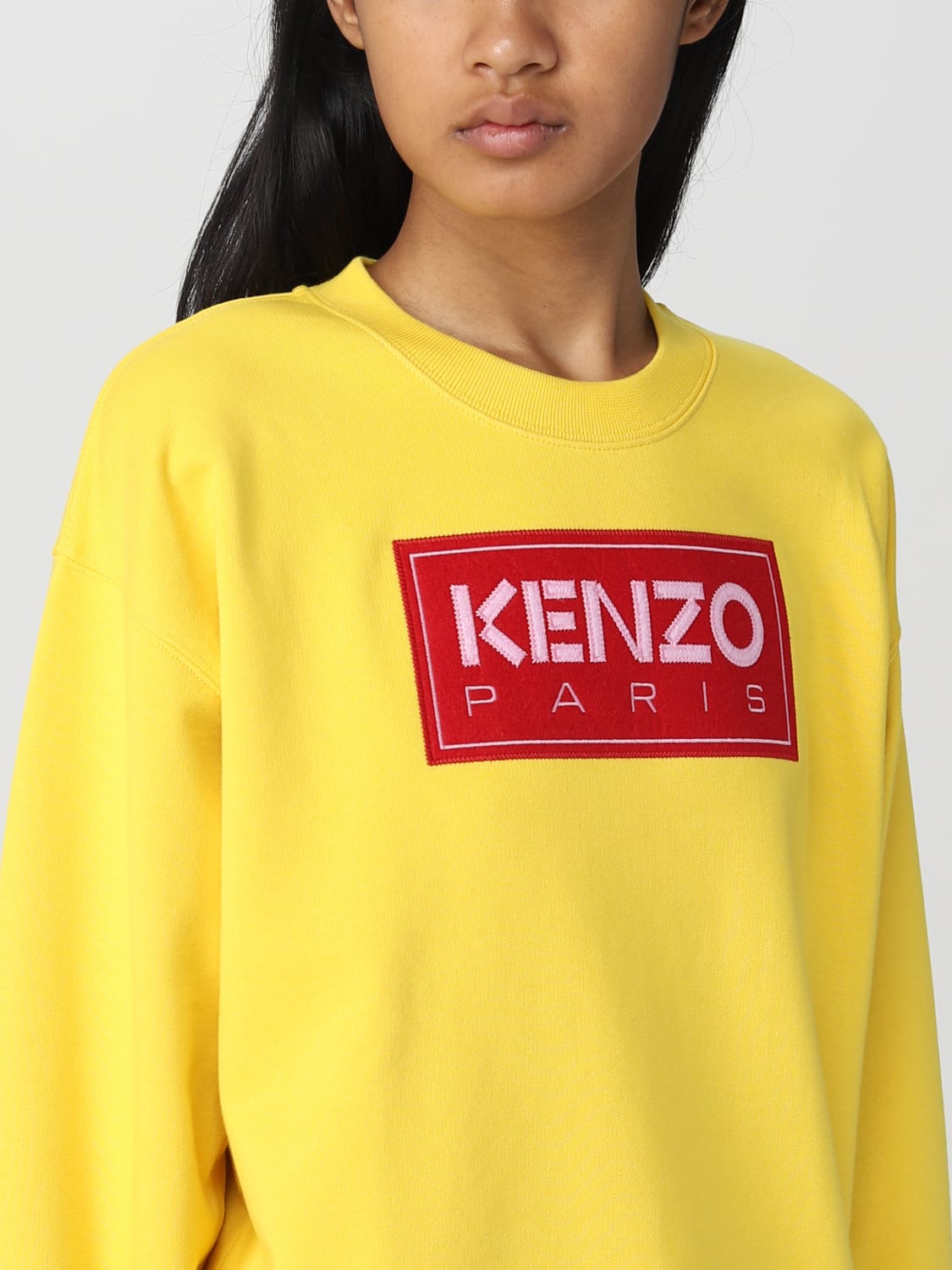 Kenzo outlet sweatshirt yellow