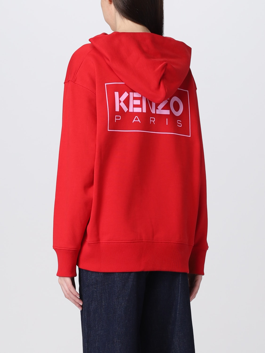 Kenzo Outlet sweatshirt for woman Red Kenzo sweatshirt