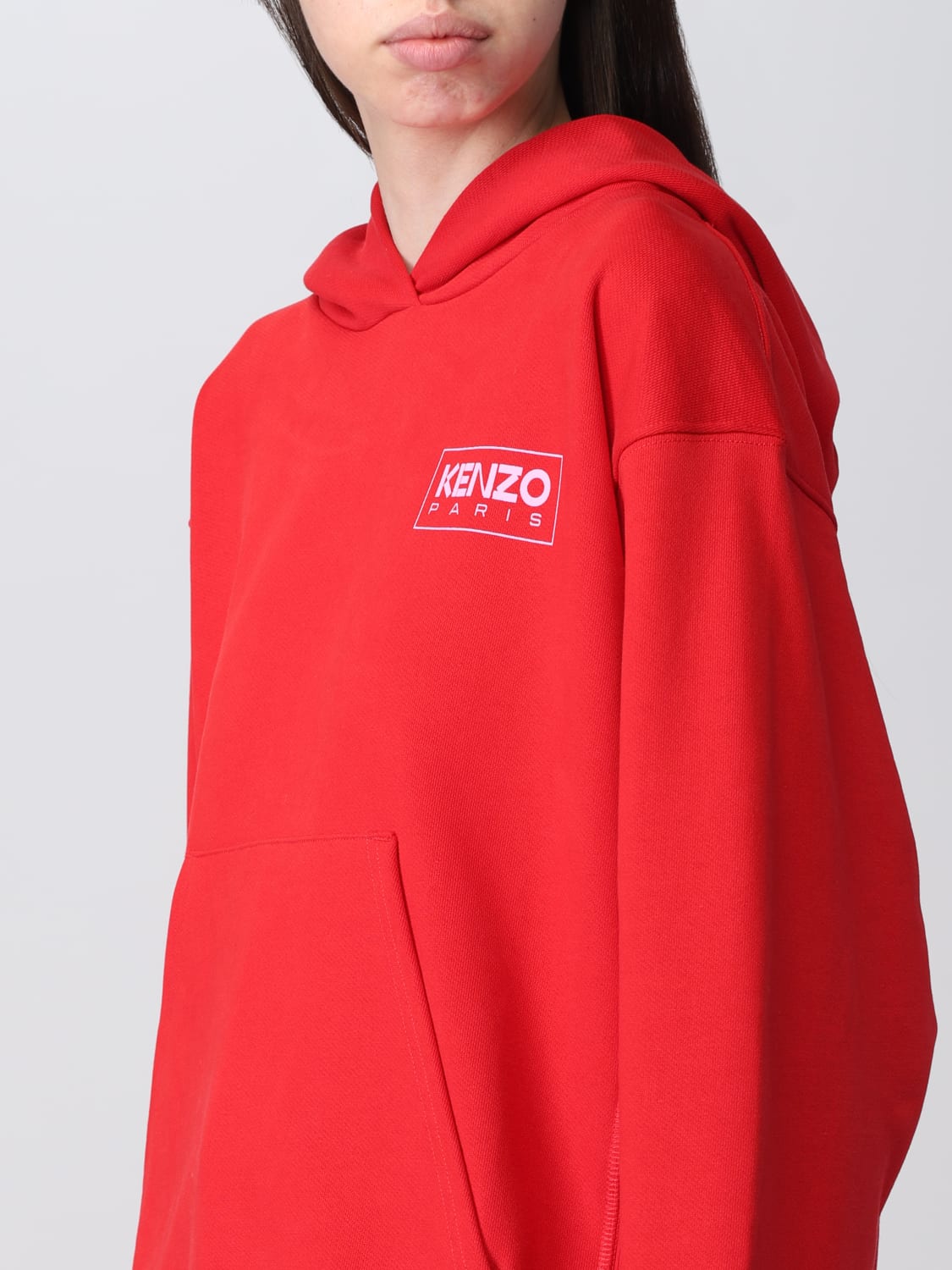 Kenzo Outlet sweatshirt for woman Red Kenzo sweatshirt