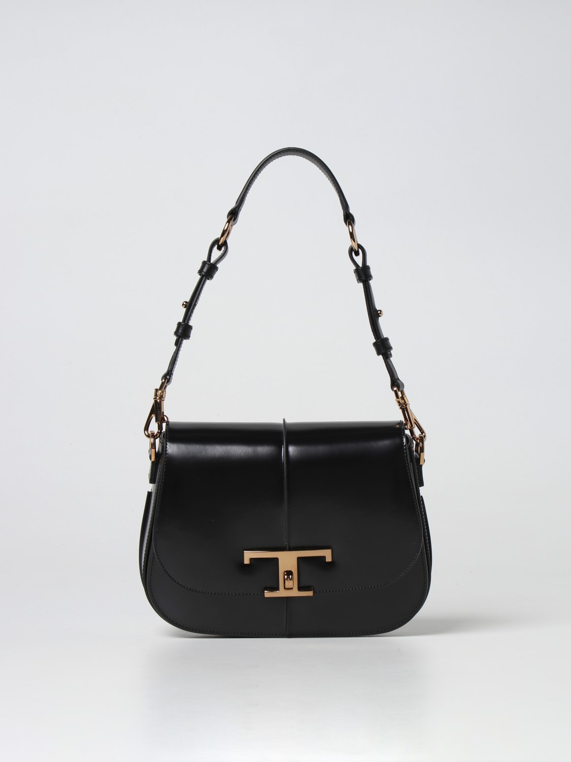 TOD'S: Shoulder bag women - Black | TOD'S shoulder bag XBWTSGI0100KET ...