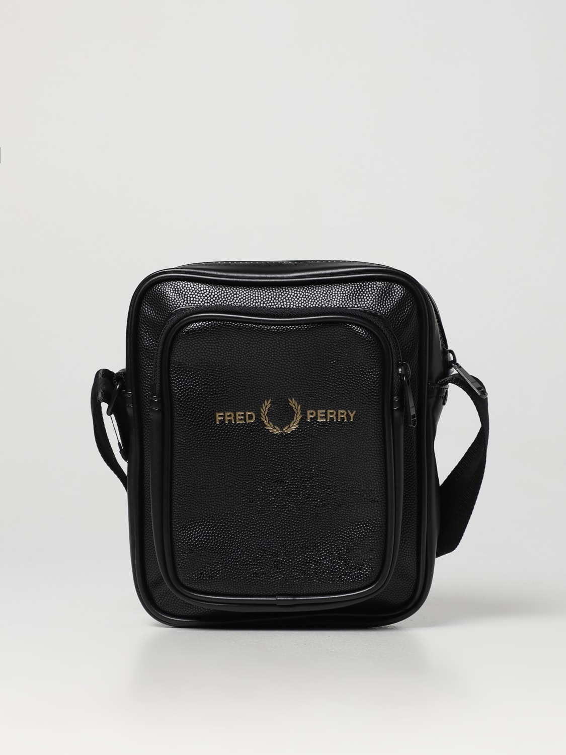 FRED PERRY: Bags men - Black | FRED PERRY shoulder bag L4226 online at ...