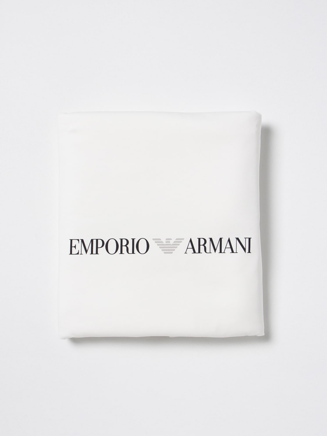 EMPORIO ARMANI KIDS Blanket kids Emporio Armani White Emporio Armani kids copertina