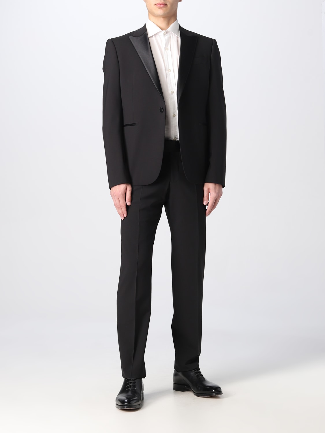 EMPORIO ARMANI tuxedo in wool blend Black EMPORIO ARMANI suit