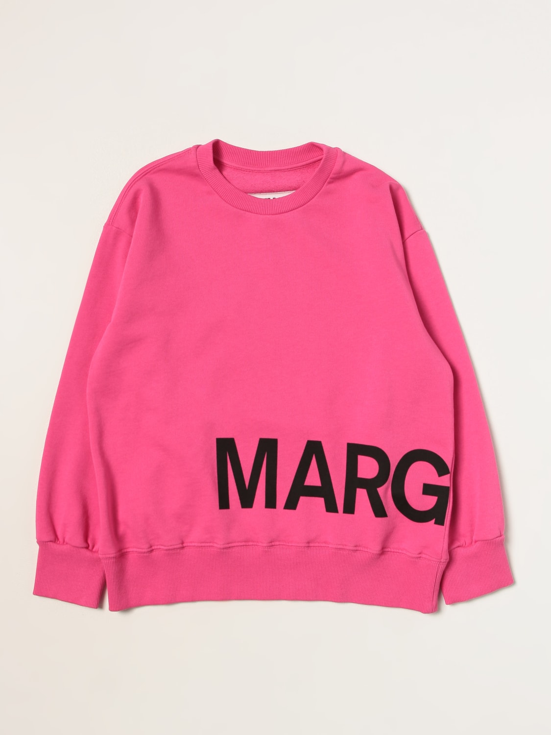 Mm6 Maison Margiela Outlet: sweater for boys - Fuchsia | Mm6