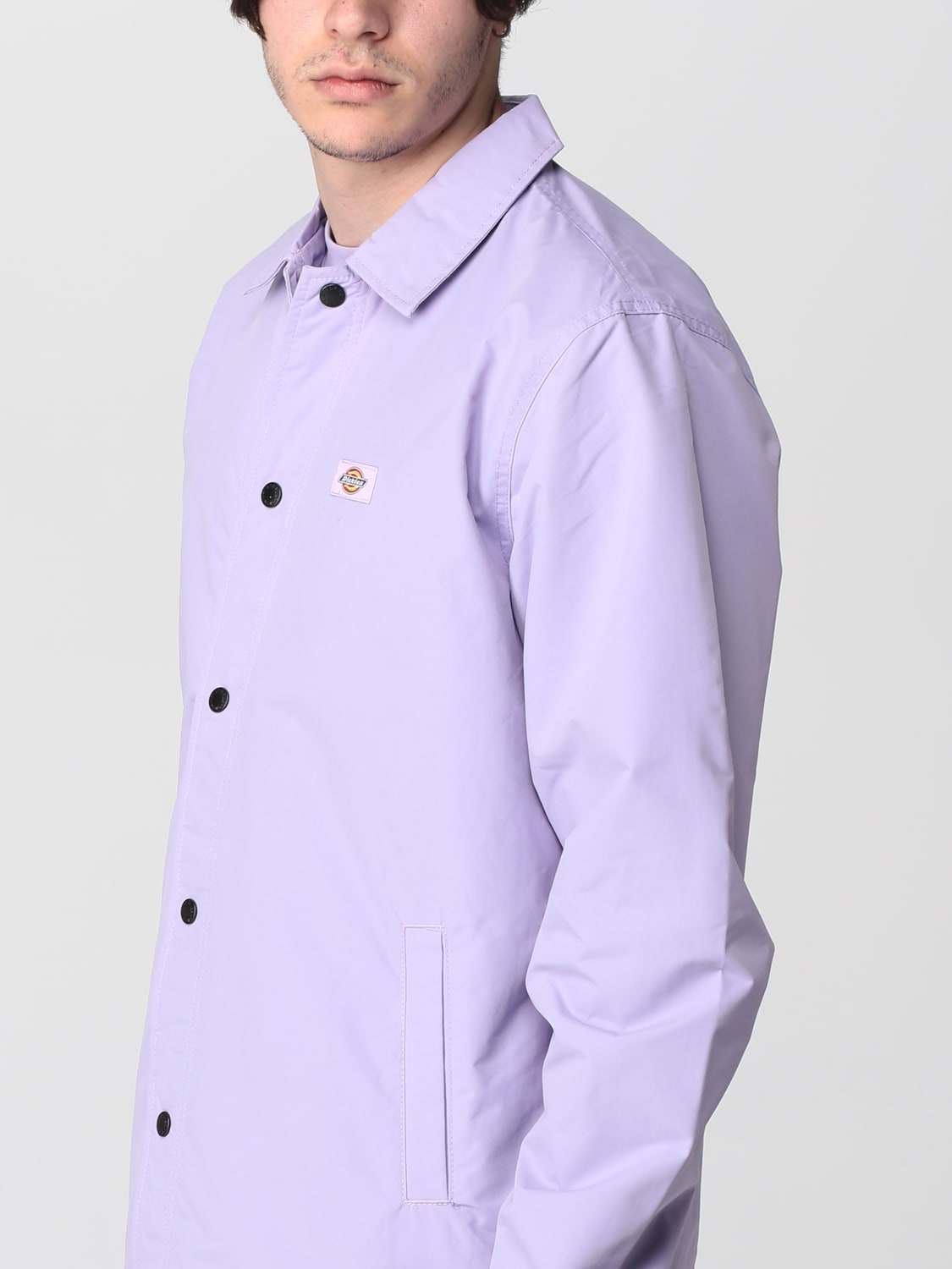 Dickies Textured Fleece Lined Jacket In Plum,at Urban Outfitters in Purple  for Men