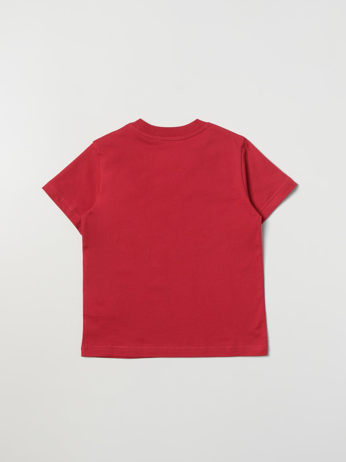 MONCLER：Tシャツ ボーイ - レッド | GIGLIO.COMオンラインのMONCLER T