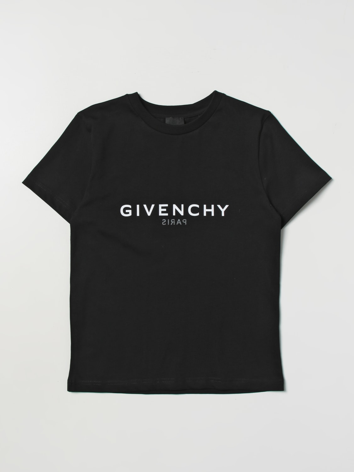 GIVENCHYアウトレット：Tシャツ ボーイ - ブラック | GIGLIO.COM ...