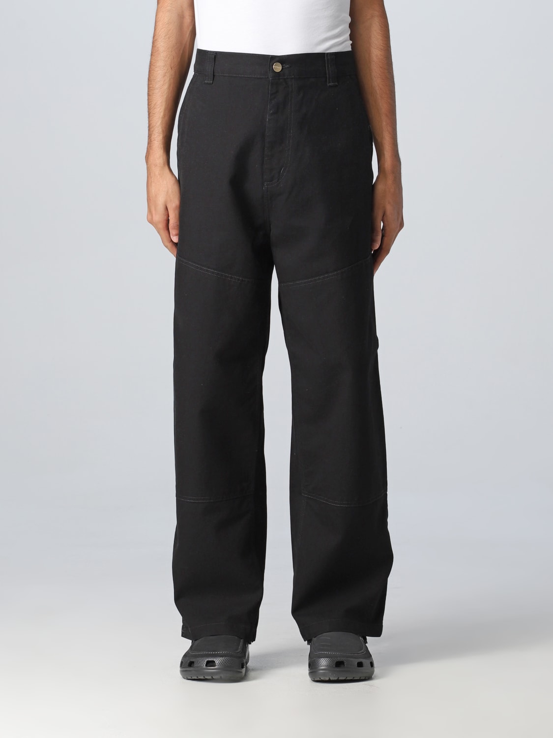 CARHARTT WIP Outlet: Pants men - Black | CARHARTT WIP pants I031393 ...