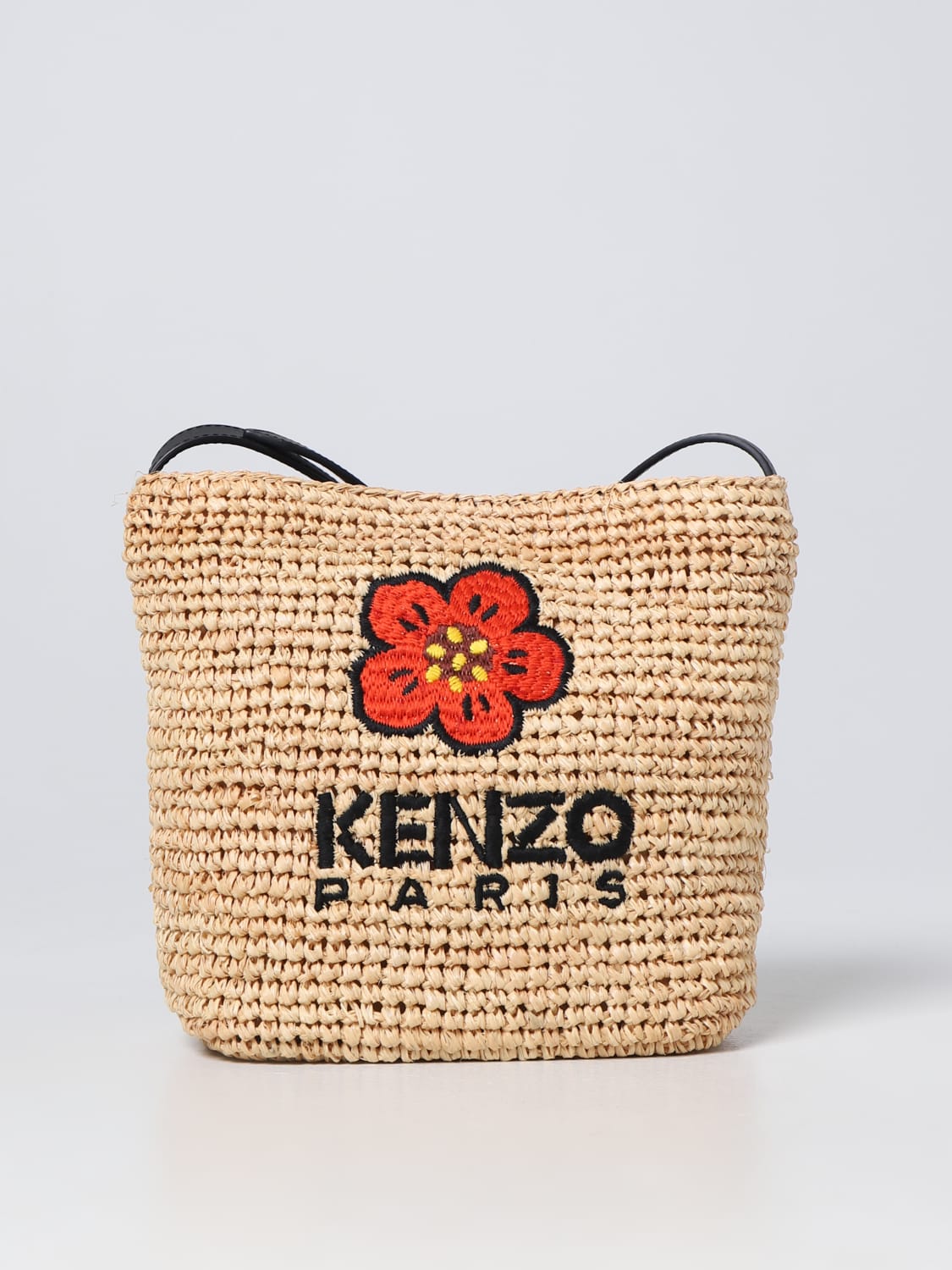 KENZO 品牌折扣：肩包女士- 黑色| KENZO 肩包FD52SA524F02 在线就在 
