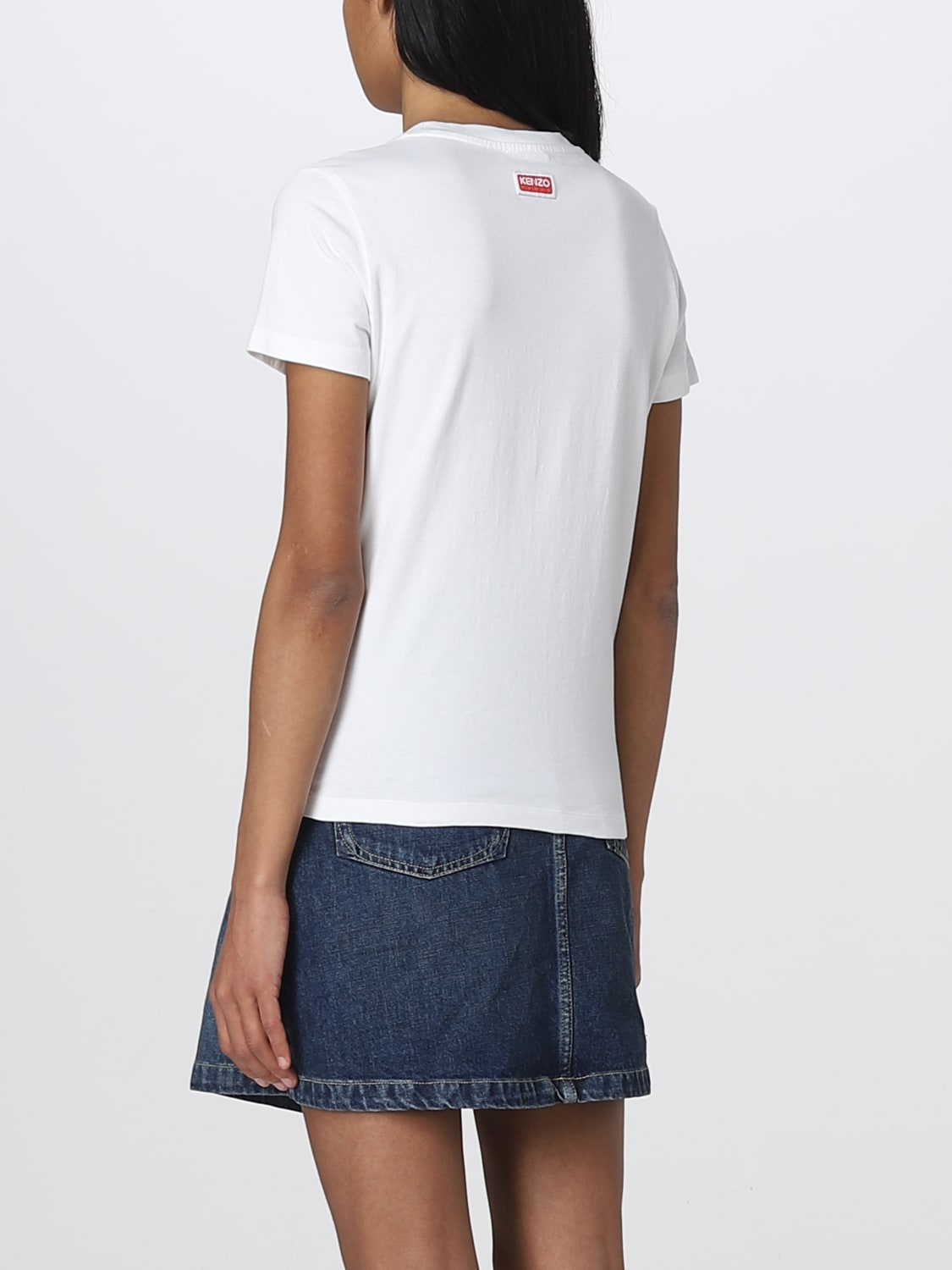 Kenzo white sale t shirt women's