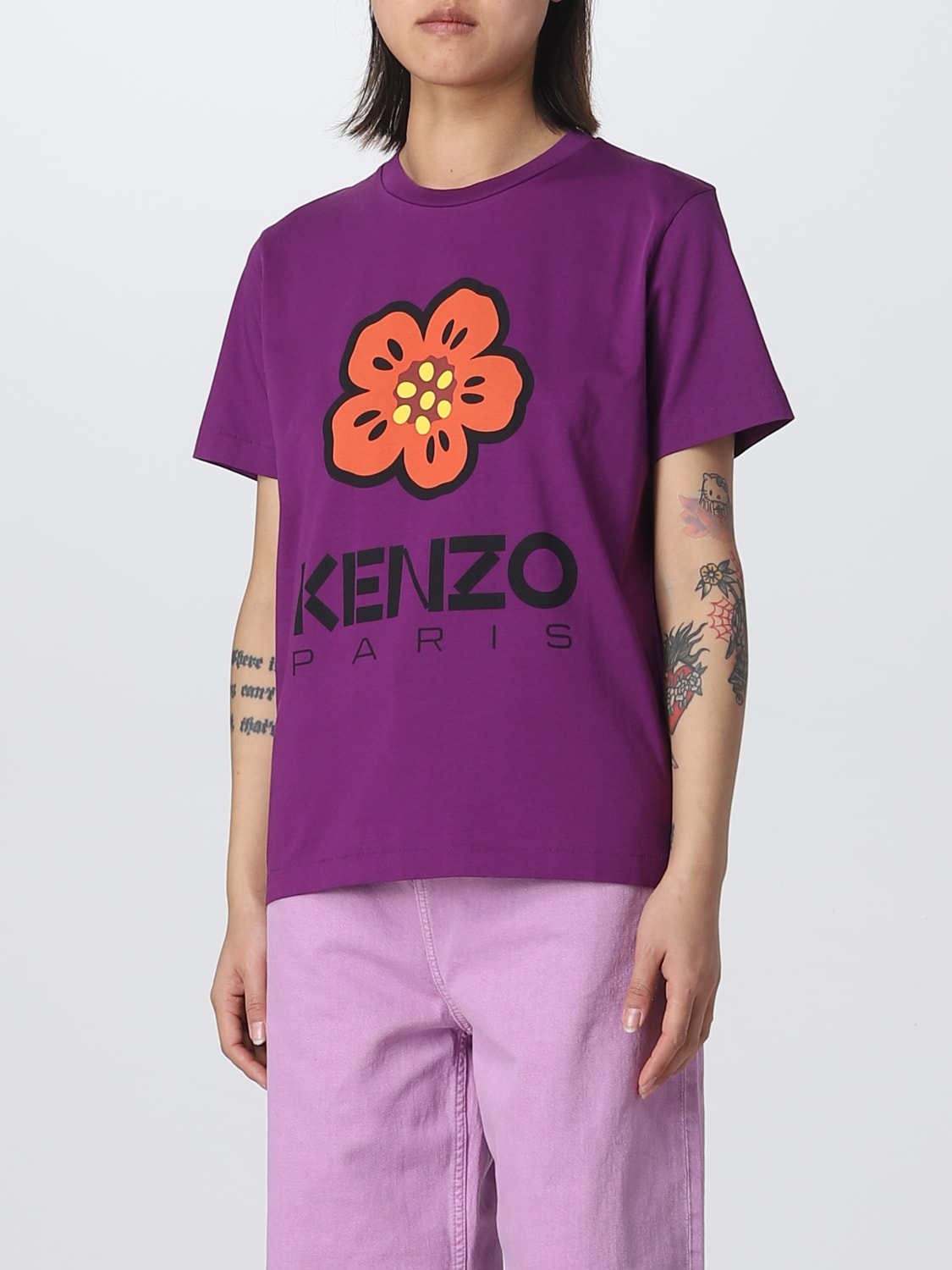 Purple kenzo t clearance shirt