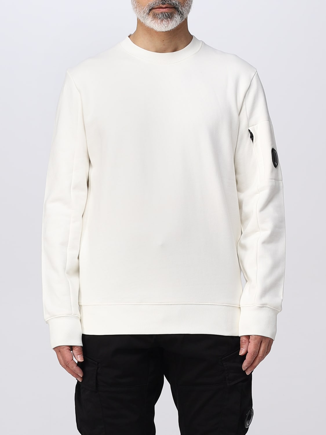 C.P. COMPANY Outlet Sweatshirt men White C.P. COMPANY