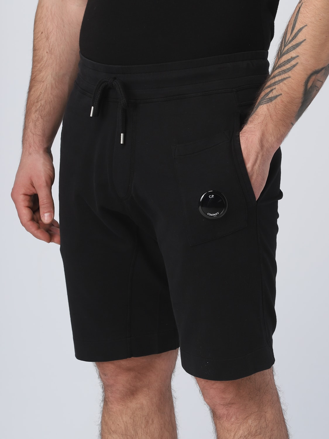 Cp company hot sale black shorts