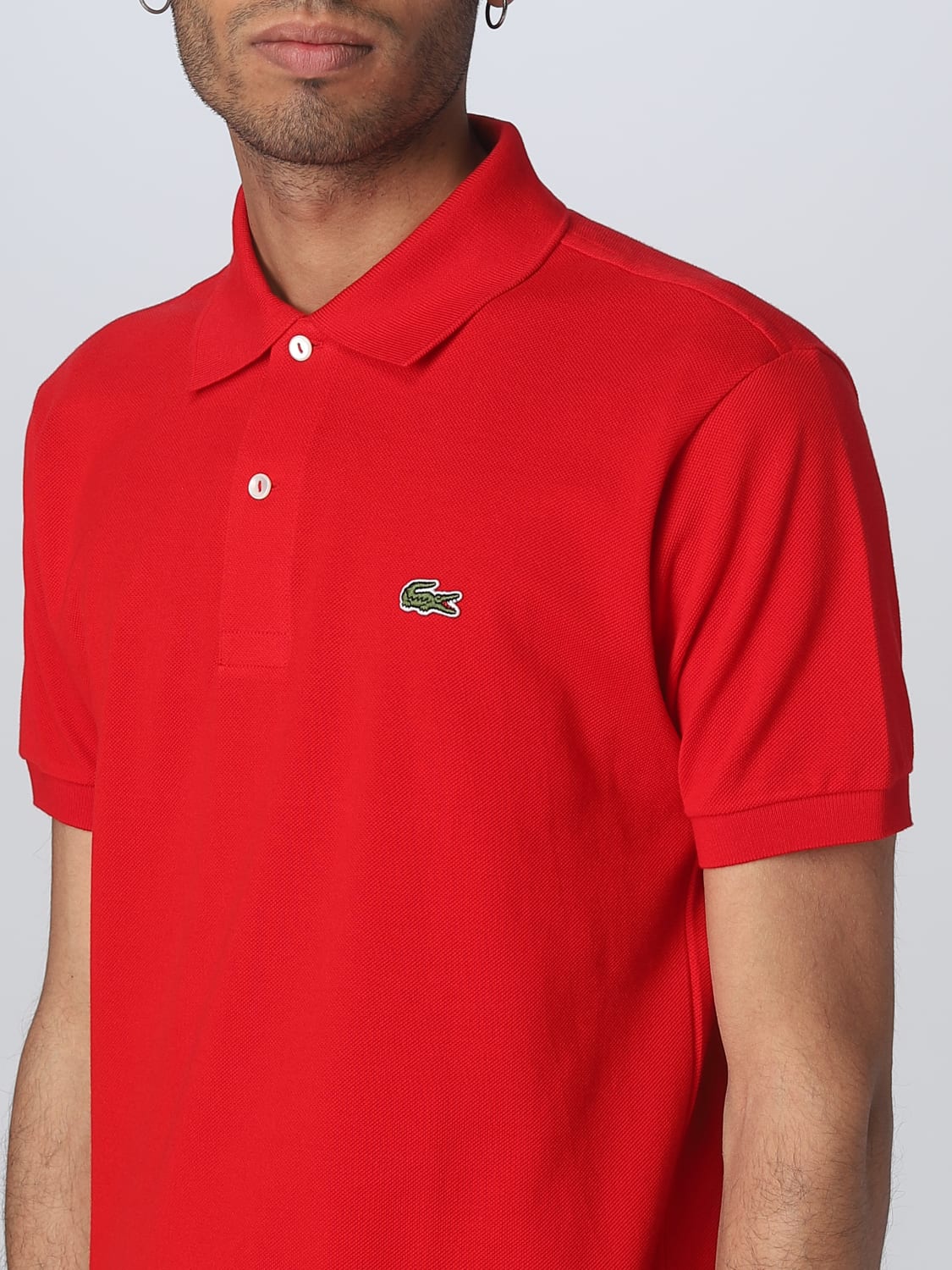 Pull lacoste cheap homme rouge