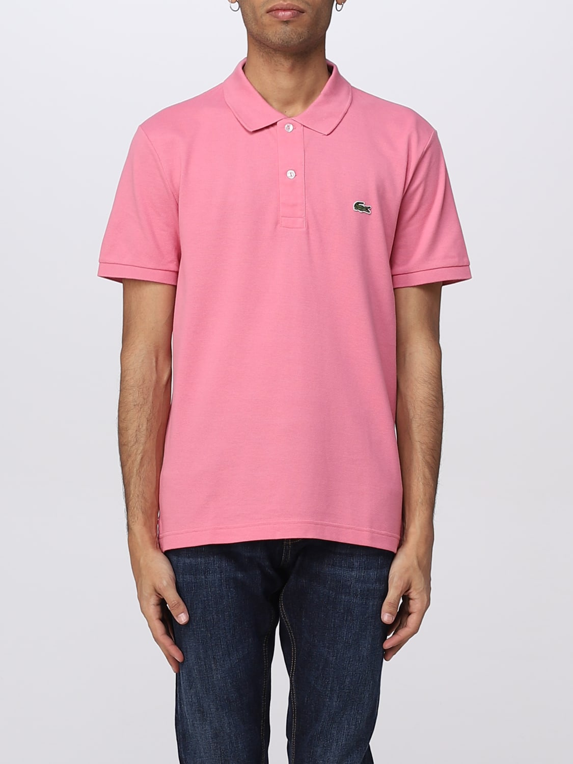 LACOSTE Outlet: Polo shirt men - Cyclamen | LACOSTE polo shirt PH4012 ...