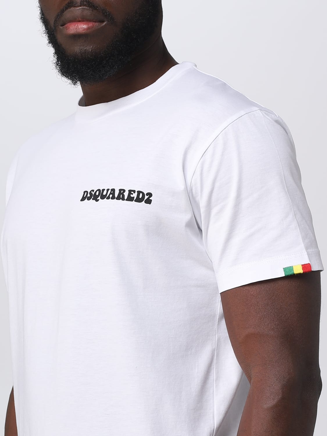 Dsquared2 Outlet: T-shirt men - White | Dsquared2 t-shirt