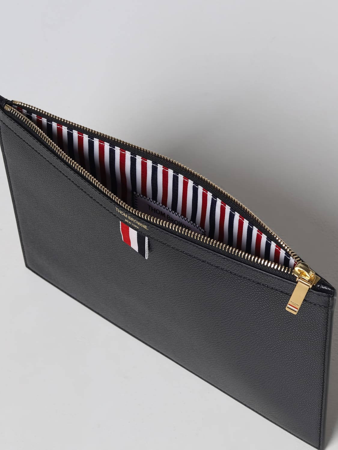 Thom Browne MEDIUM DOCUMENT HOLDER - Black