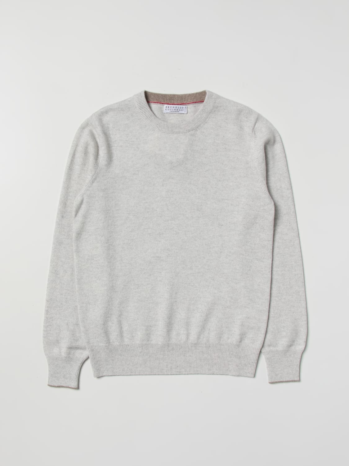 Brunello Cucinelli Outlet: sweater in cashmere - Grey