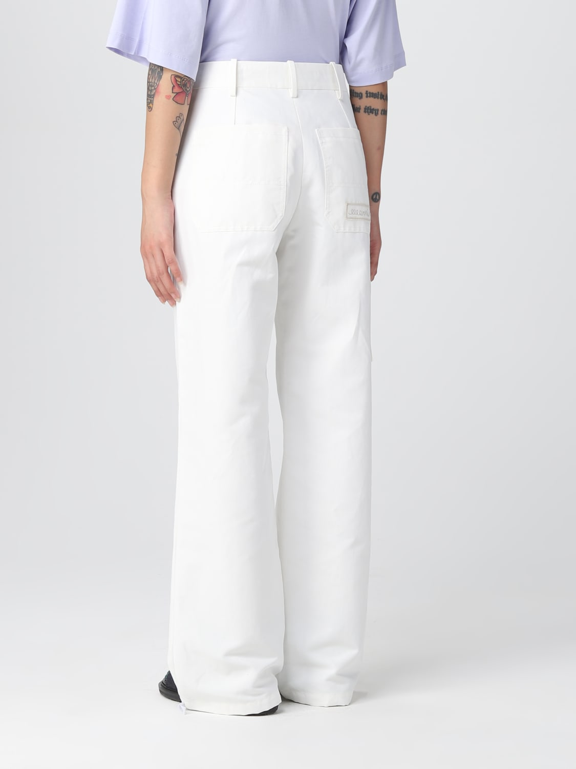 Marni Leggings - Trousers - white - Zalando.de