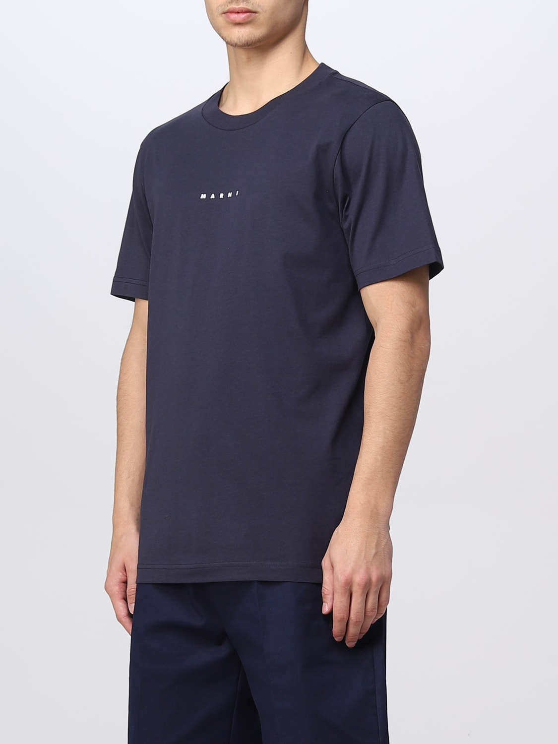 MARNI：Tシャツ メンズ - ブルー | GIGLIO.COMオンラインのMARNI T