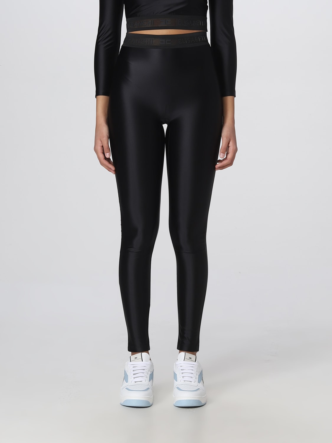 Leggings with waistband  Elisabetta Franchi® Outlet