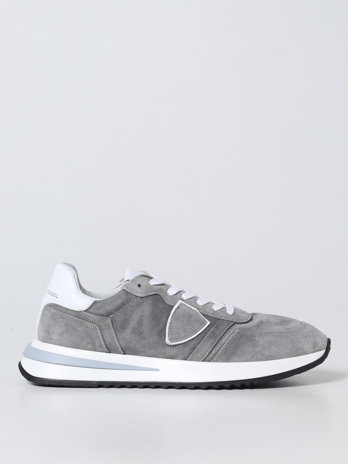 PHILIPPE MODEL: Sneakers men - Grey | PHILIPPE MODEL sneakers TYLU ...