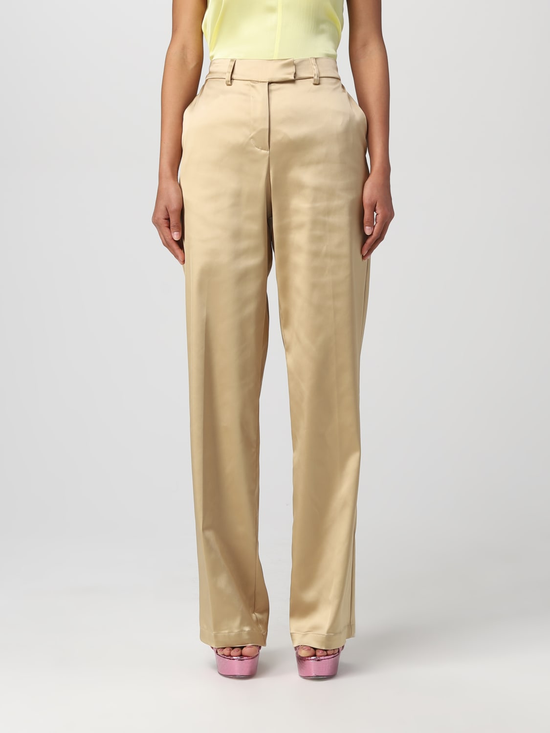 Pantalon Mujer Beige