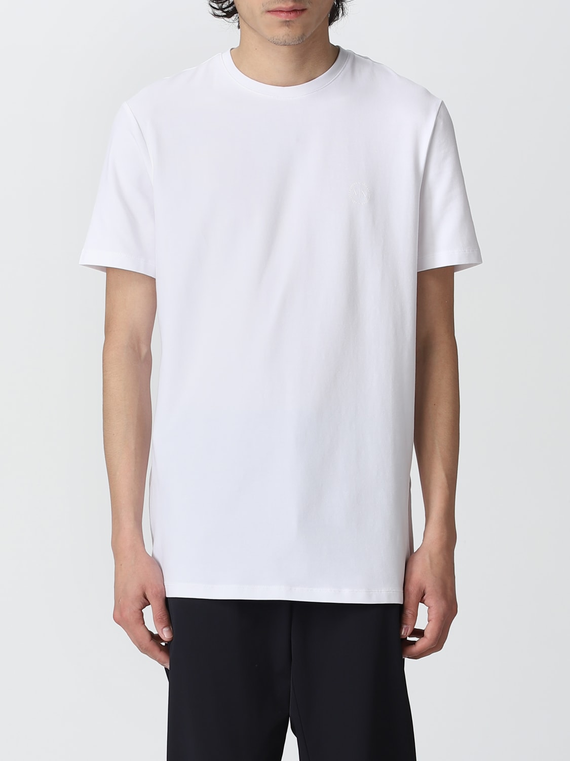 ARMANI EXCHANGE: T-shirt men - White | ARMANI EXCHANGE t-shirt ...