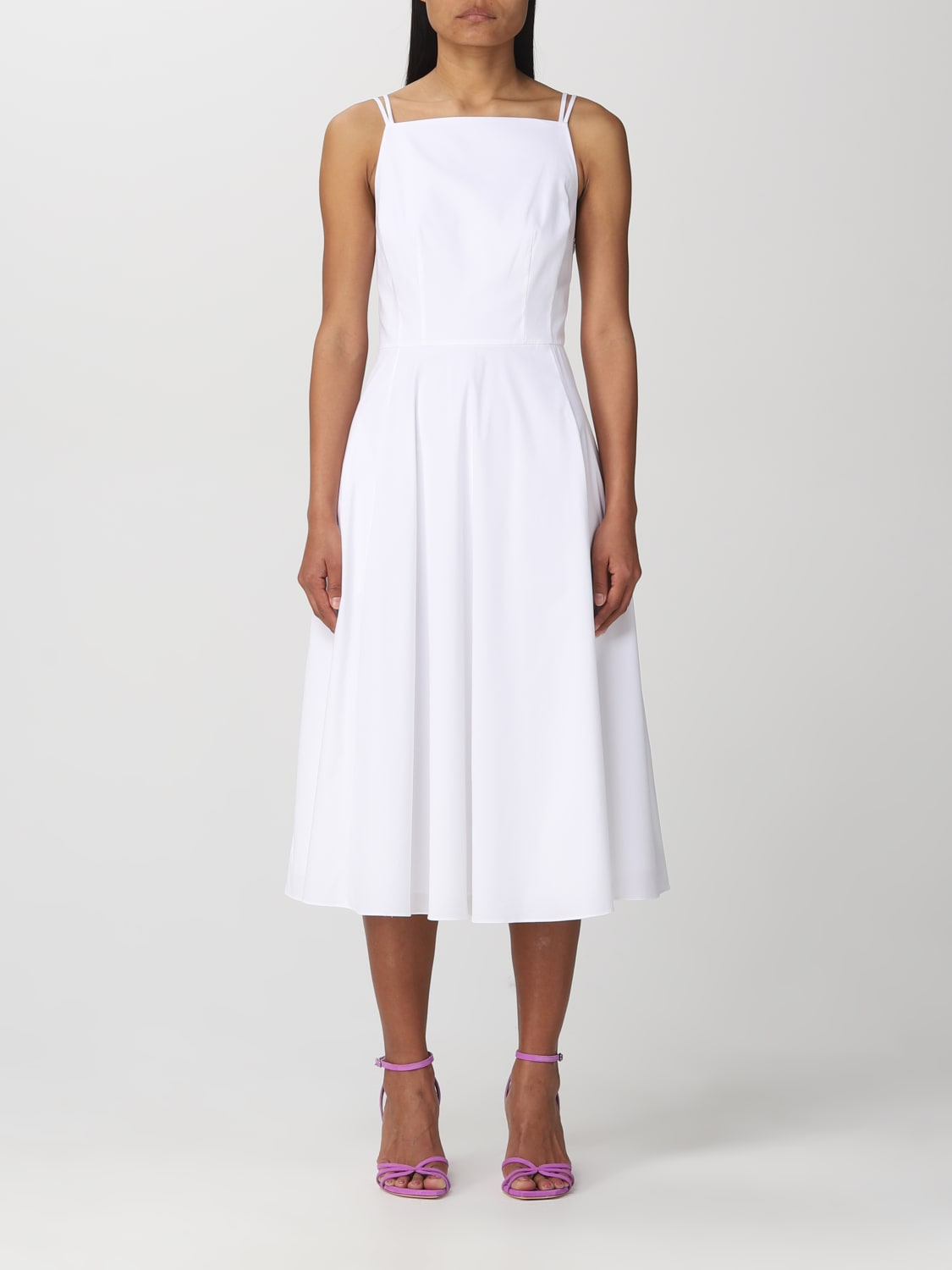 Theory black clearance and white dress