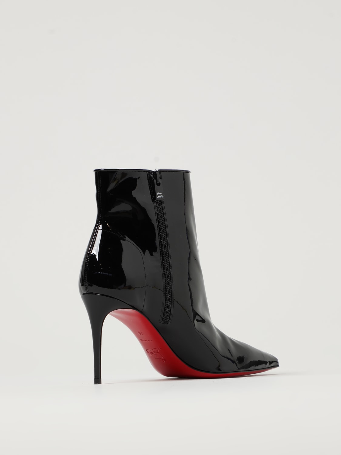 Christian Louboutin Sporty Kate patent leather ankle boots