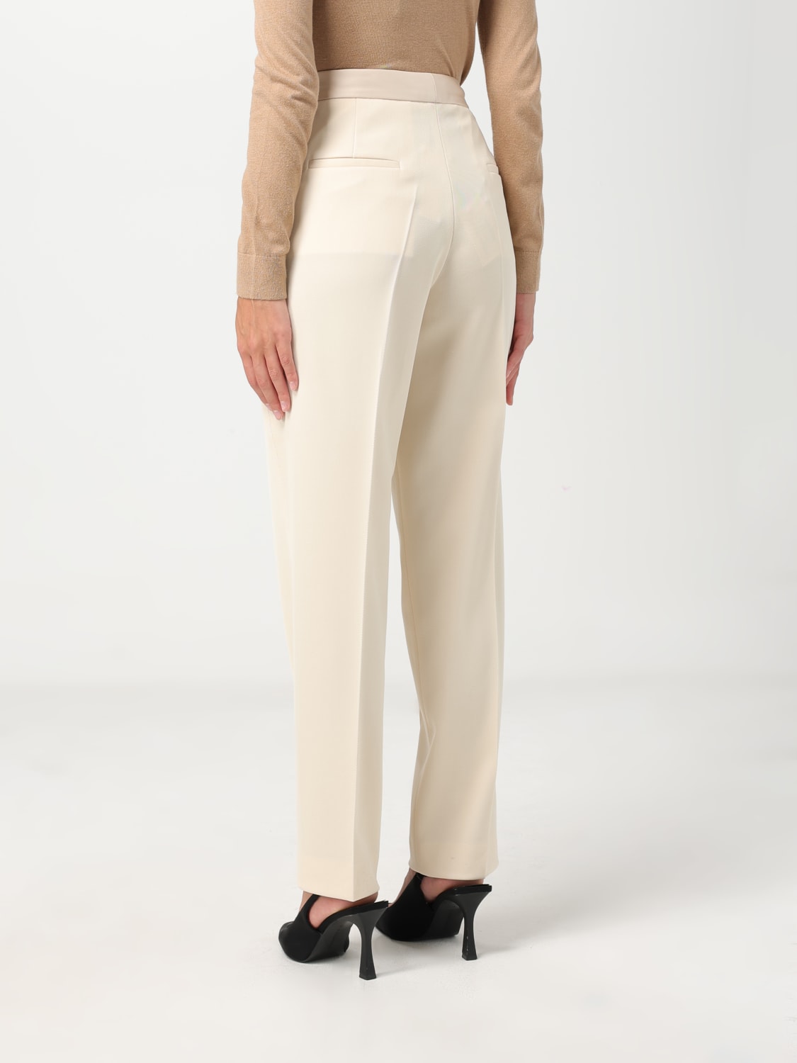 CALVIN KLEIN: Pants woman - Yellow Cream  CALVIN KLEIN pants K20K205972  online at