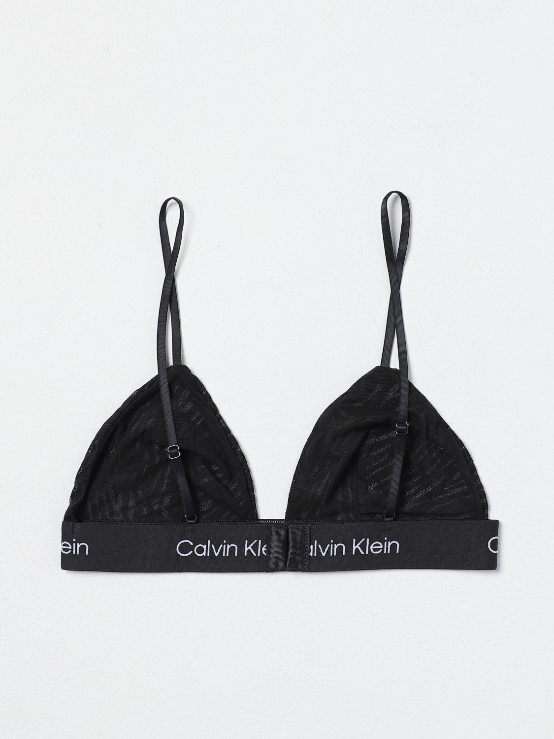 CALVIN KLEIN UNDERWEAR: CK Underwear stretch nylon bra with