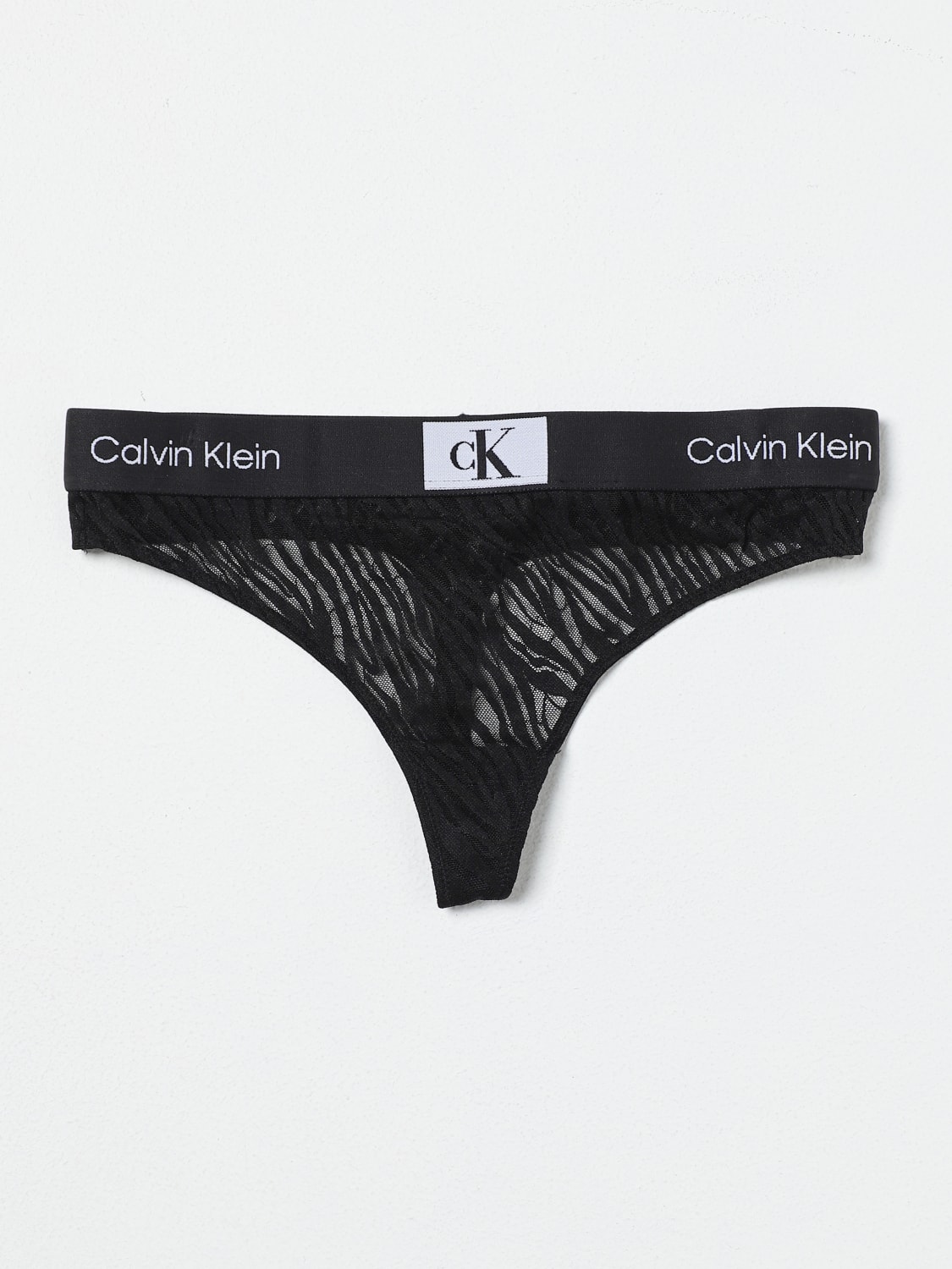 CALVIN KLEIN UNDERWEAR: Lingerie femme Ck Underwear - Noir  Lingerie  CALVIN KLEIN UNDERWEAR 000QF7378E en ligne sur