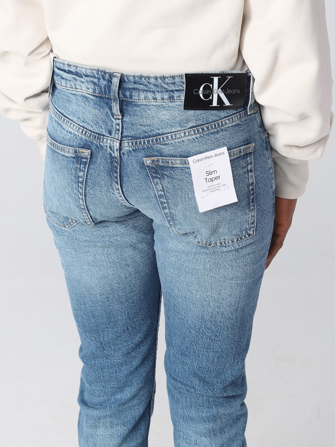 CALVIN KLEIN JEANS: jeans for woman - Denim