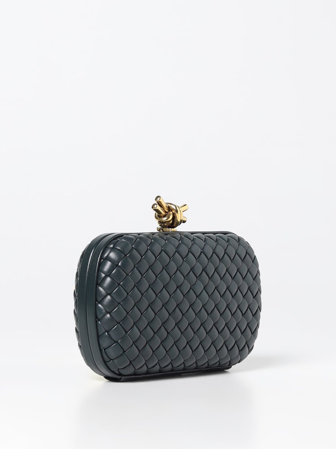 売れ筋ランキングも BOTTEGA VENETA◇ショルダーバッグ/レザー/BLK