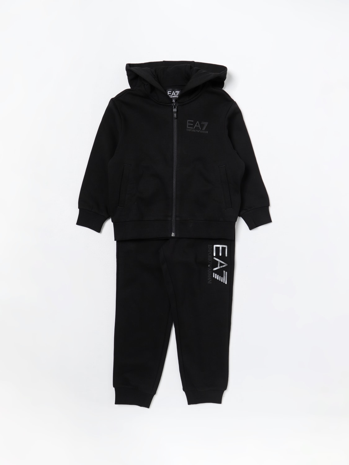 Emporio Armani EA7 Black Tracksuit