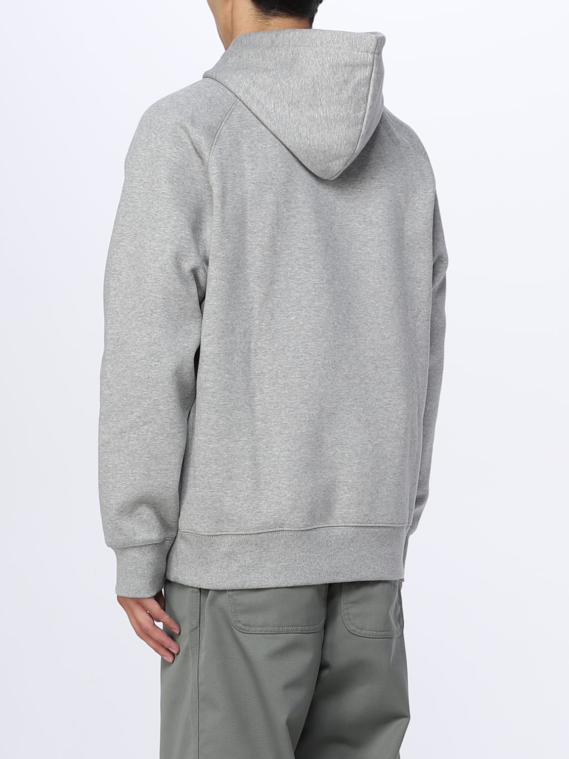 Mens grey clearance carhartt hoodie