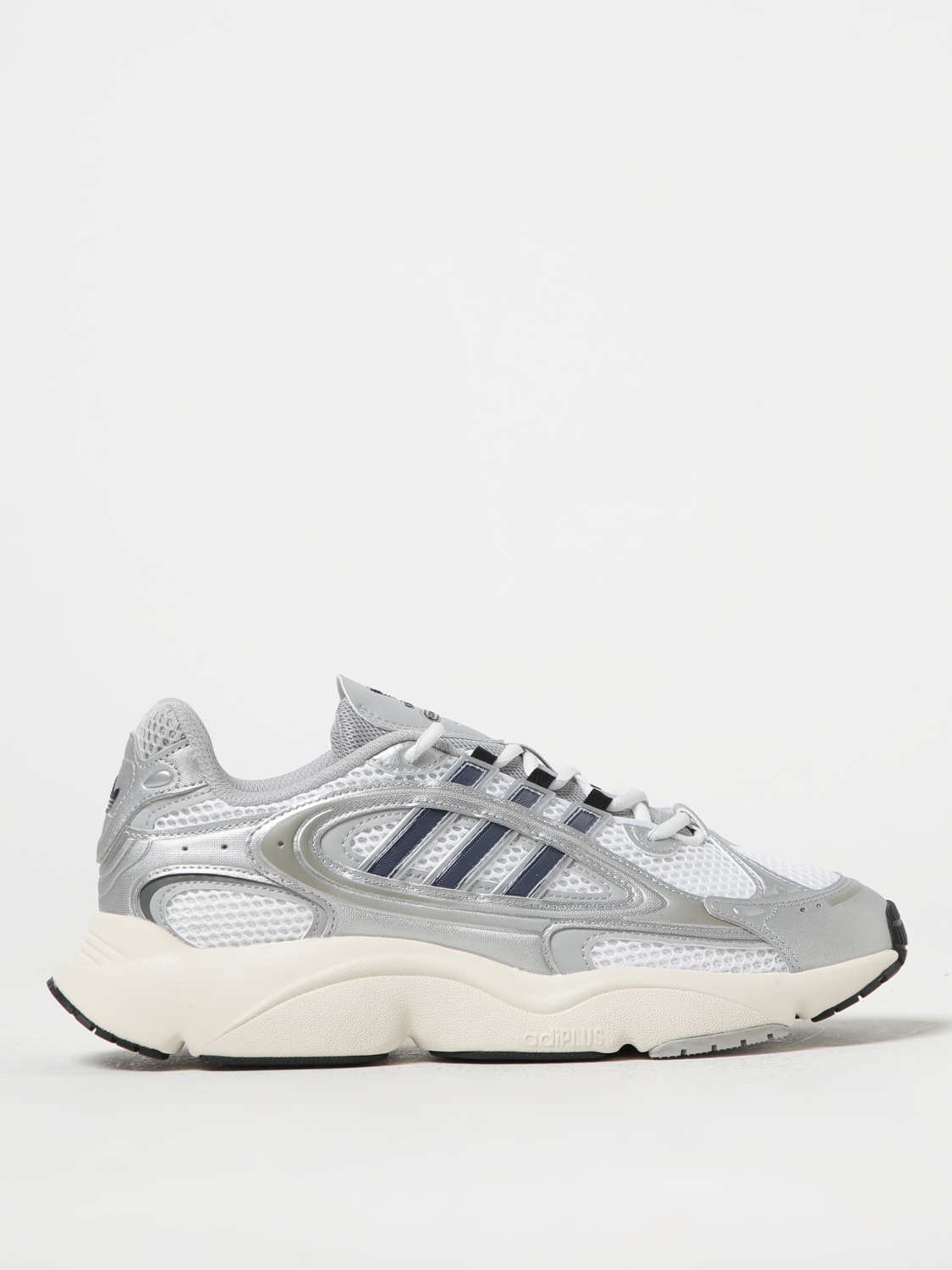 ADIDAS ORIGINALS: Ozmillen sneakers in leather and mesh - White ...