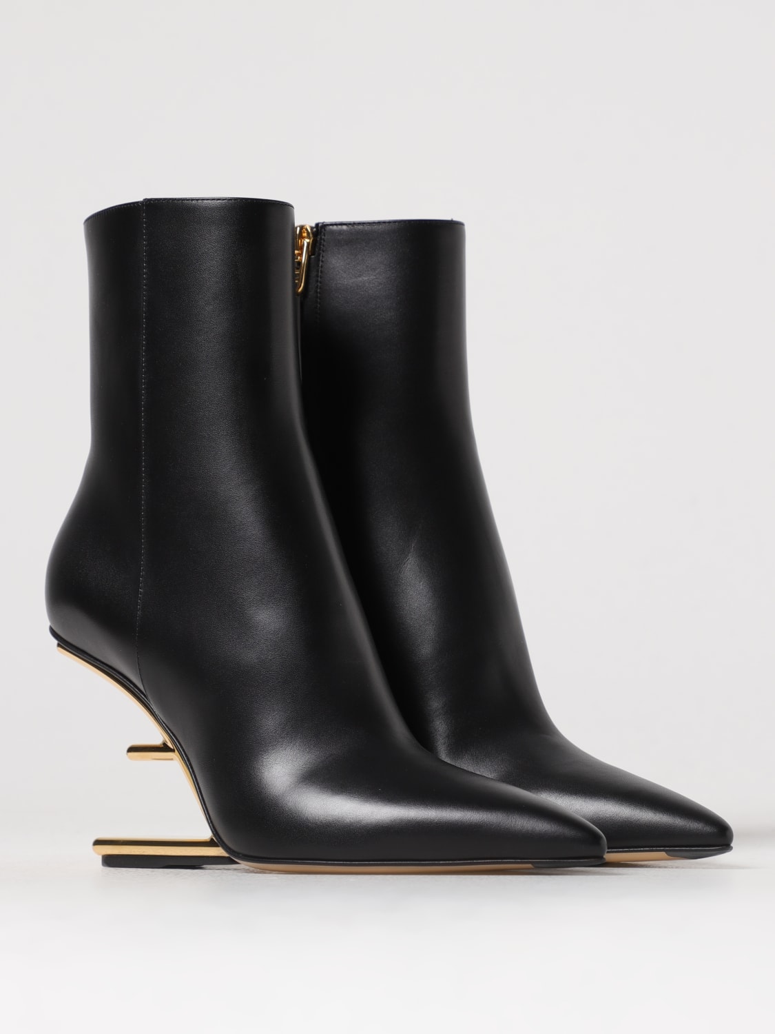 Fendi black clearance boots