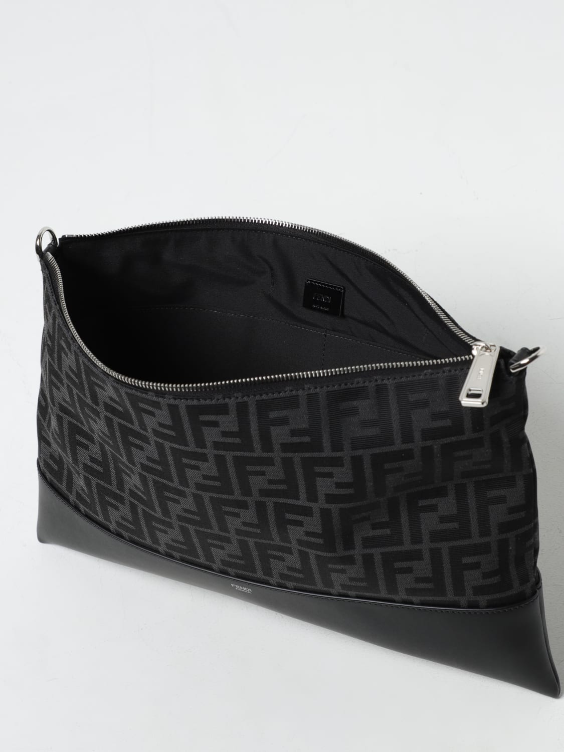 Fendi shoulder bag black sale